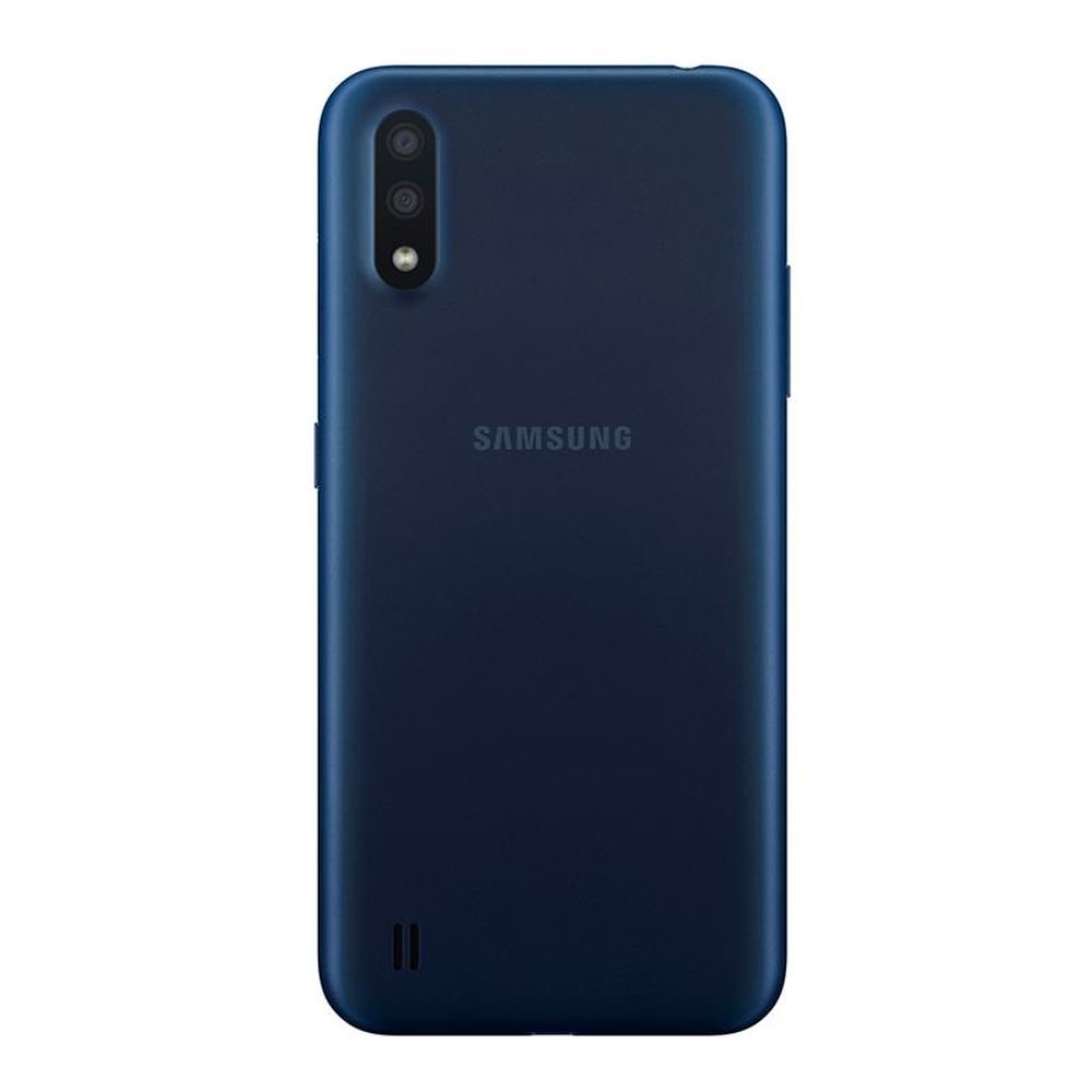 Smartphone Samsung Galaxy A01, Azul, Dual Chip Tela 5.7", 4G+Wi-Fi, Android, Câm Traseira 13+2Mp e Frontal 5Mp, 32Gb