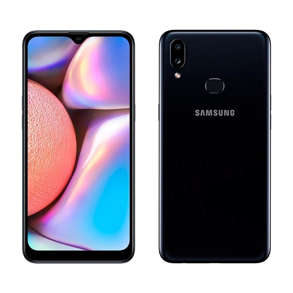 Smartphone Samsung Galaxy A10s, Preto, Tela 6.2", 4G+WI-Fi, Android 9, Câm Traseira 13+2MP e Frontal 8MP, 2GB RAM, 32GB