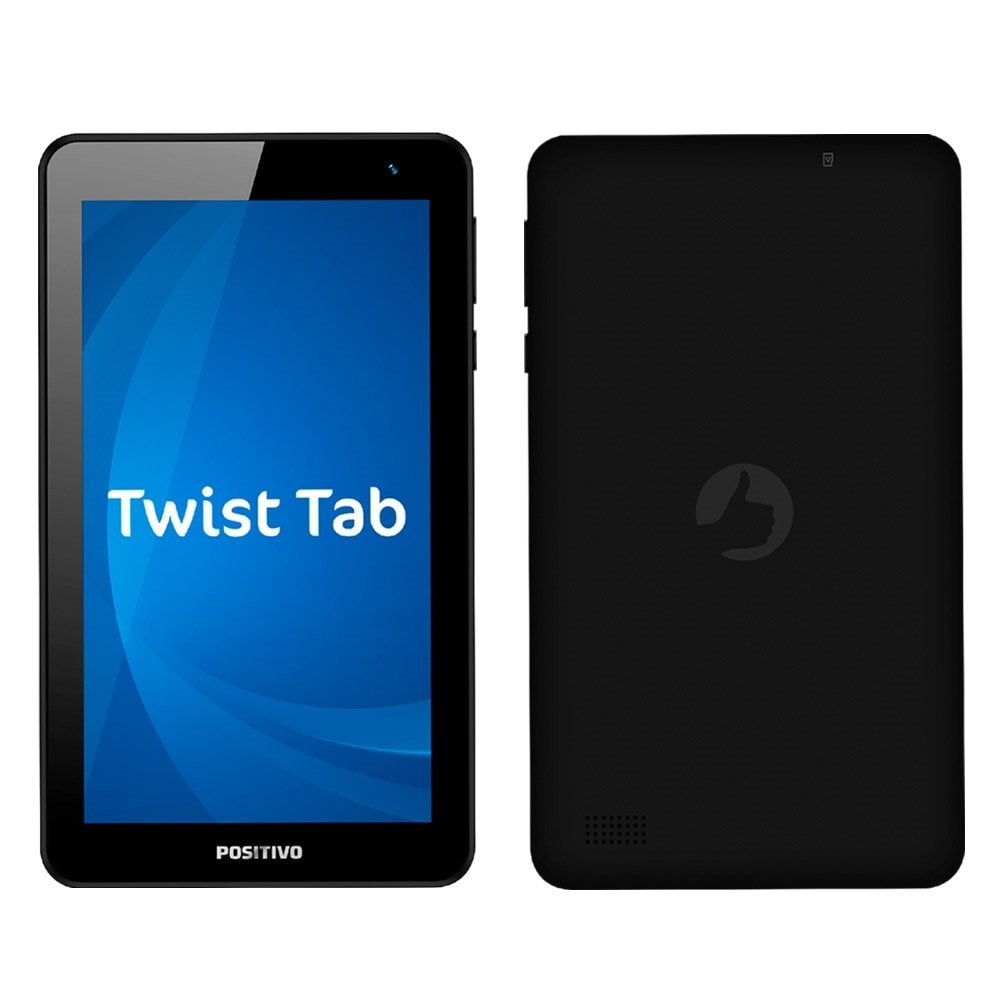 Tablet Positivo Twist Tab Kids, Preto, Tela 7" - Wi-Fi, Android Oreo, 2MP e 32GB