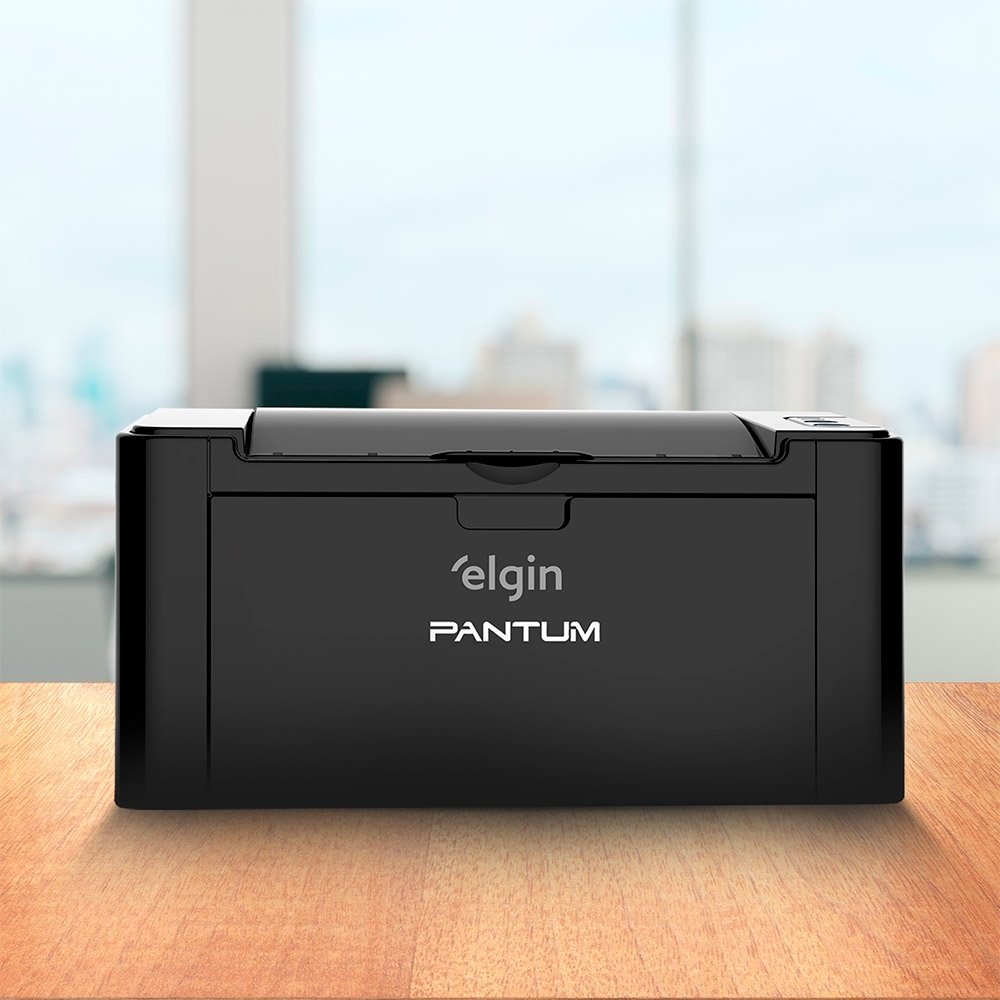 Impressora Elgin P2500W Pantum, Laser, Monocromática, Wi-Fi, USB 2.0, Preto, 110V