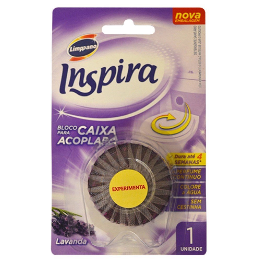 Inspira Caixa Acoplada Lavanda - Contém 12 Unidades