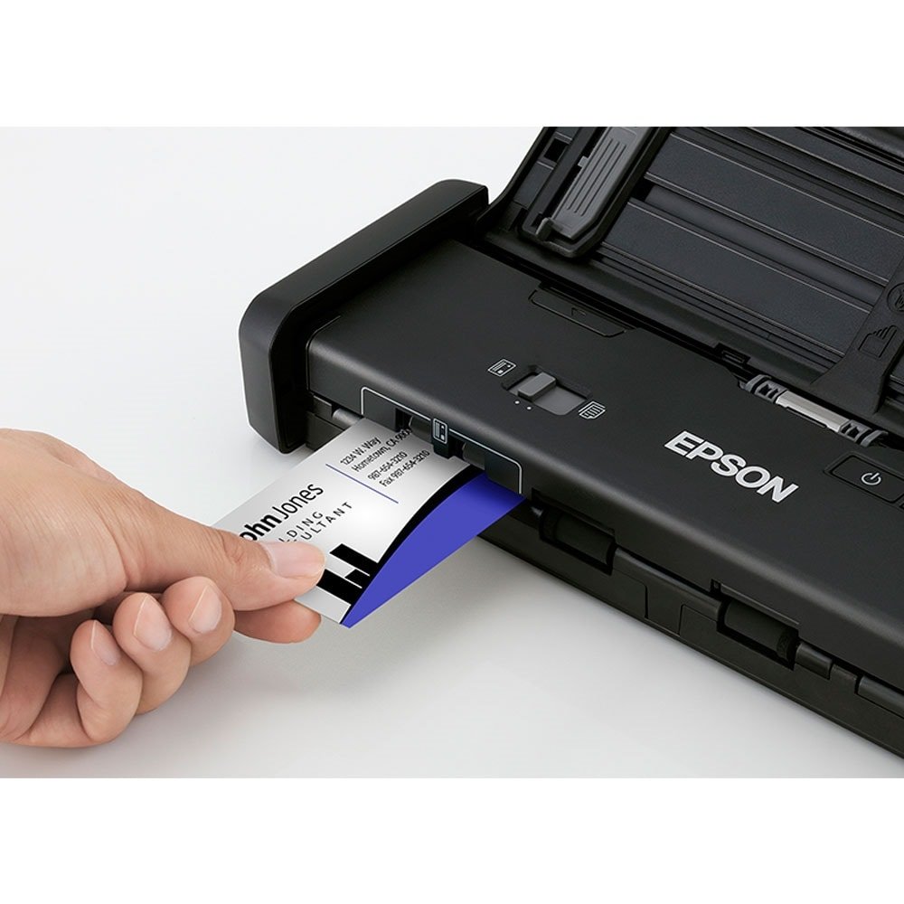 Scanner Portátil Epson Workforce ES-200, Duplex, 600 dpi, USB, Alinhamento Automático