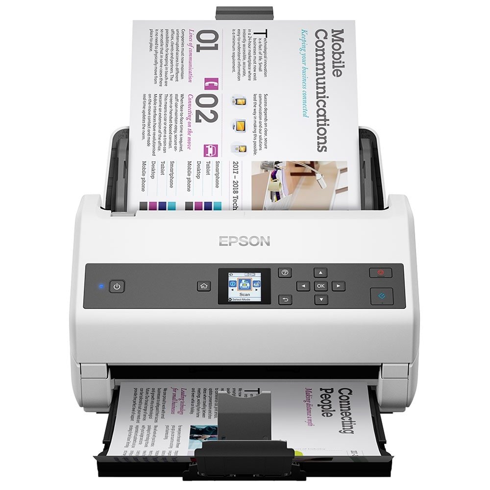 Scanner Epson Workforce DS-970, Documentos, Duplex, ADF, OCR, 600 dpi, USB, Bivolt