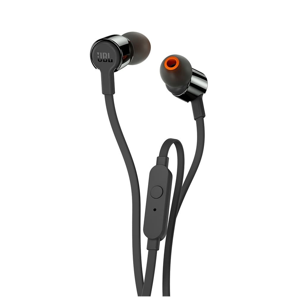 Fone de Ouvido JBL T210BLK, Comunicação Universal, Preto