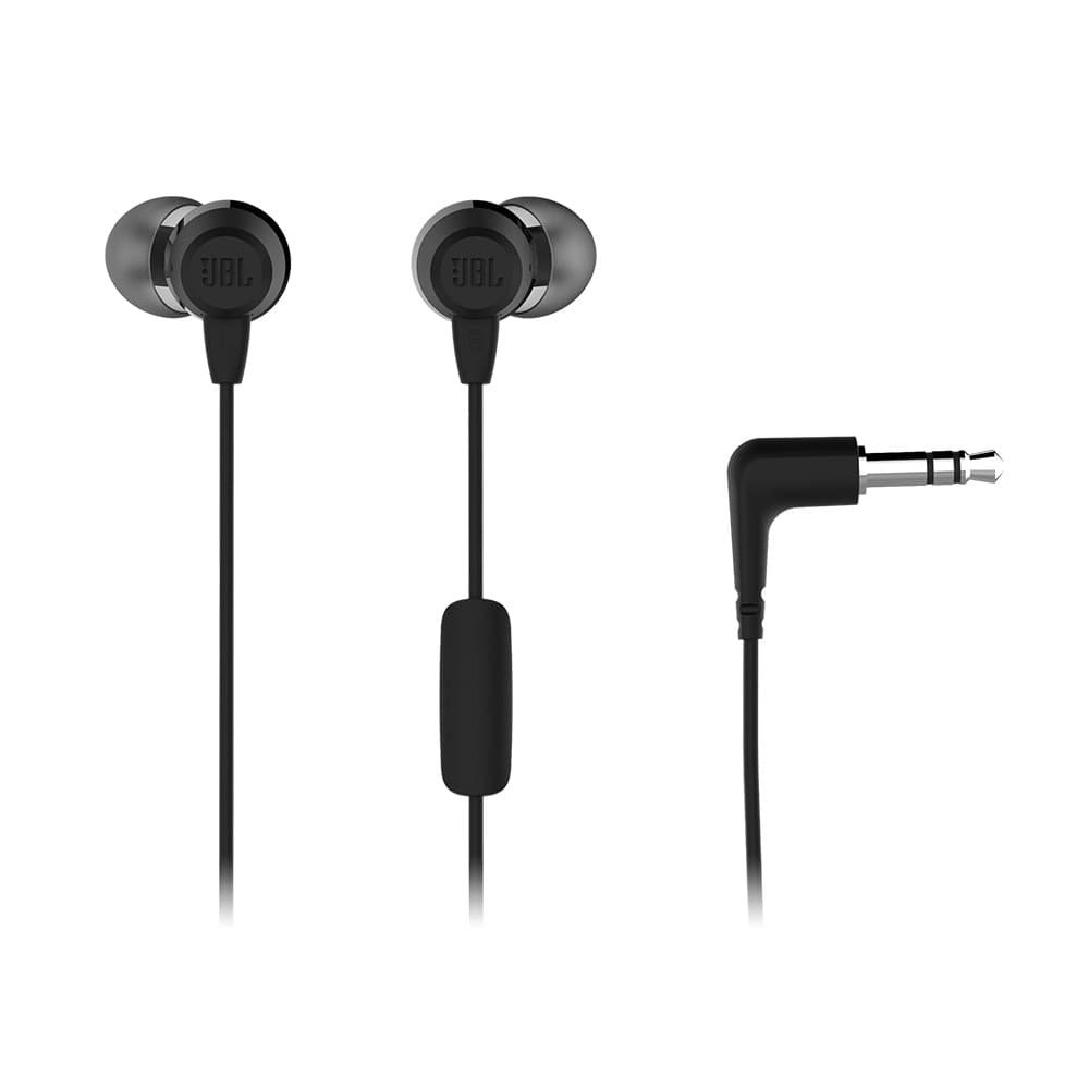 Fone de Ouvido JBL C50HI In Ear, Preto
