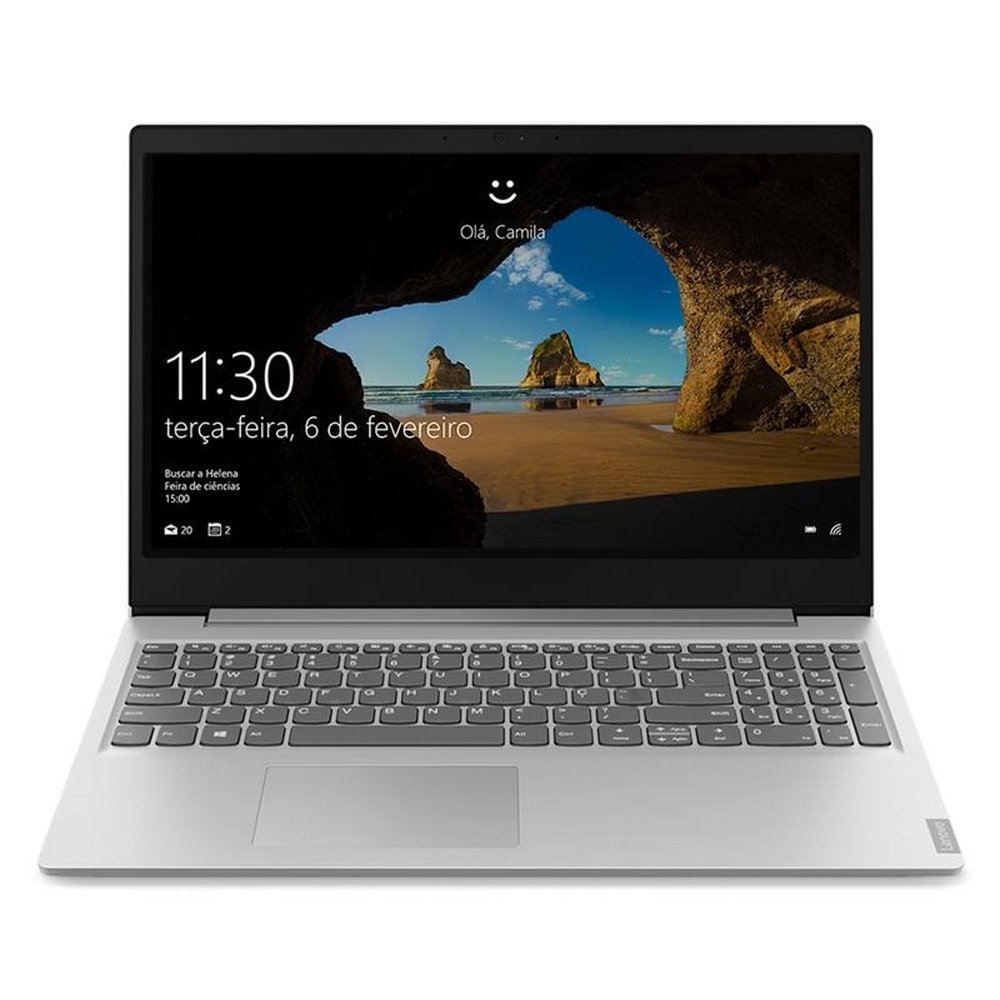 Notebook Lenovo IdeaPad  S145 82DJ0001BR, I5, 8GB, 1TB, Tela 15.6P, Windows 10, Prata