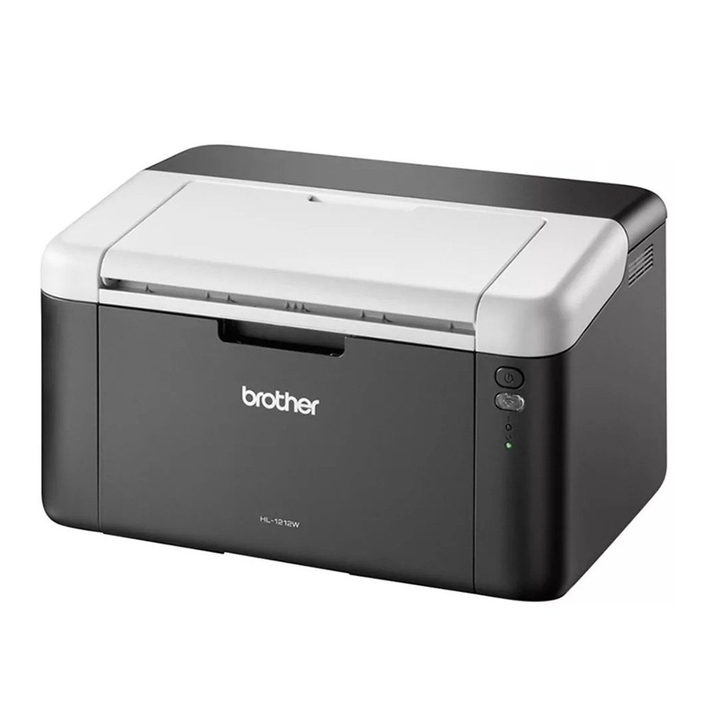 Impressora Brother HL1212W Laser, Monocromático, Wi-fi, Wireless, Preto, 110V