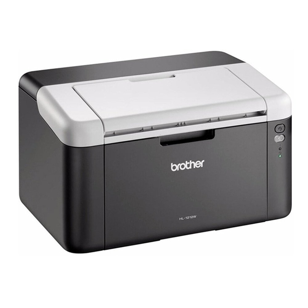 Impressora Brother HL1212W Laser, Monocromático, Wi-fi, Wireless, Preto, 110V
