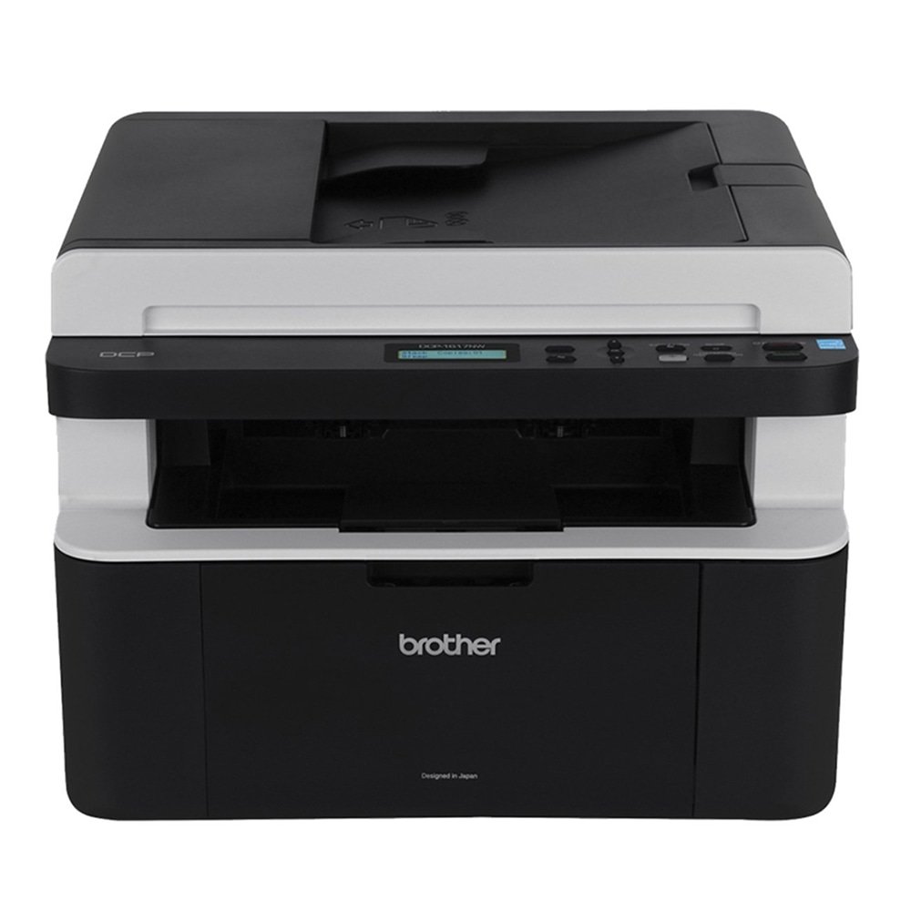 Multifuncional Brother DCP1617NW Laser, Monocromático, Wireless, USB, Preto, 110V