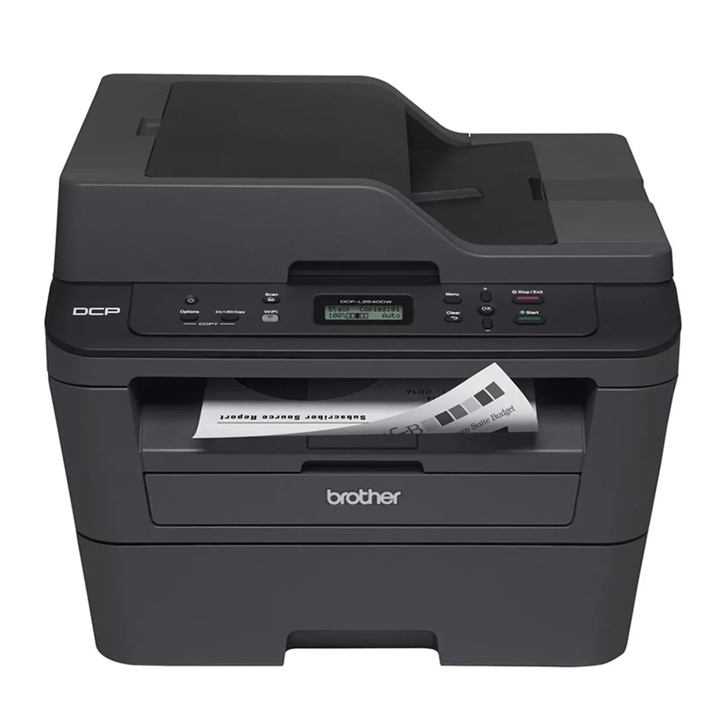 Multifuncional Brother DCPL2540 Laser Eletrofotográfico, Wi-fi, Wireless, USB, Preto, 110V
