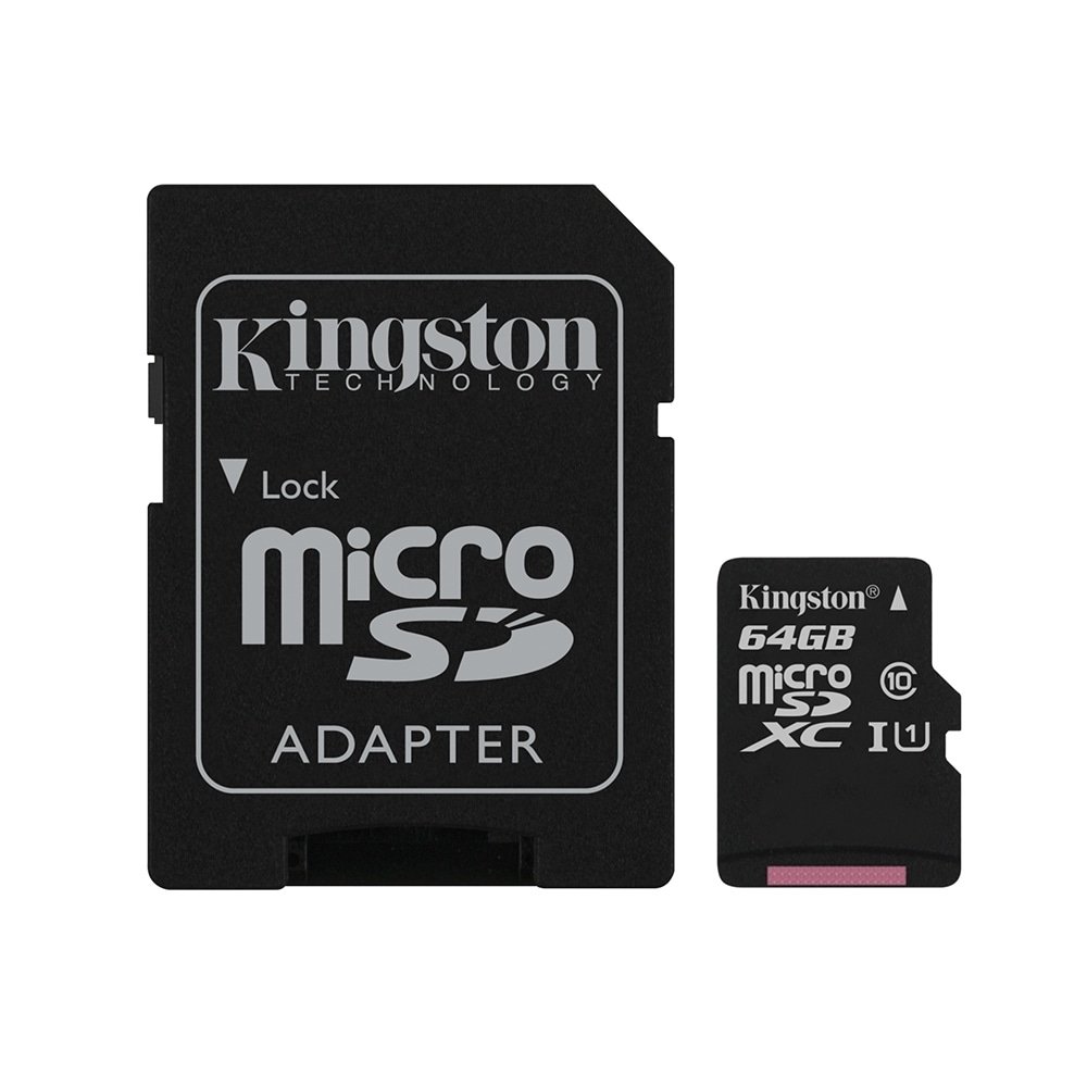 Cartão de Memória Micro SD Kingston Canvas Select 64GB Class 10 M