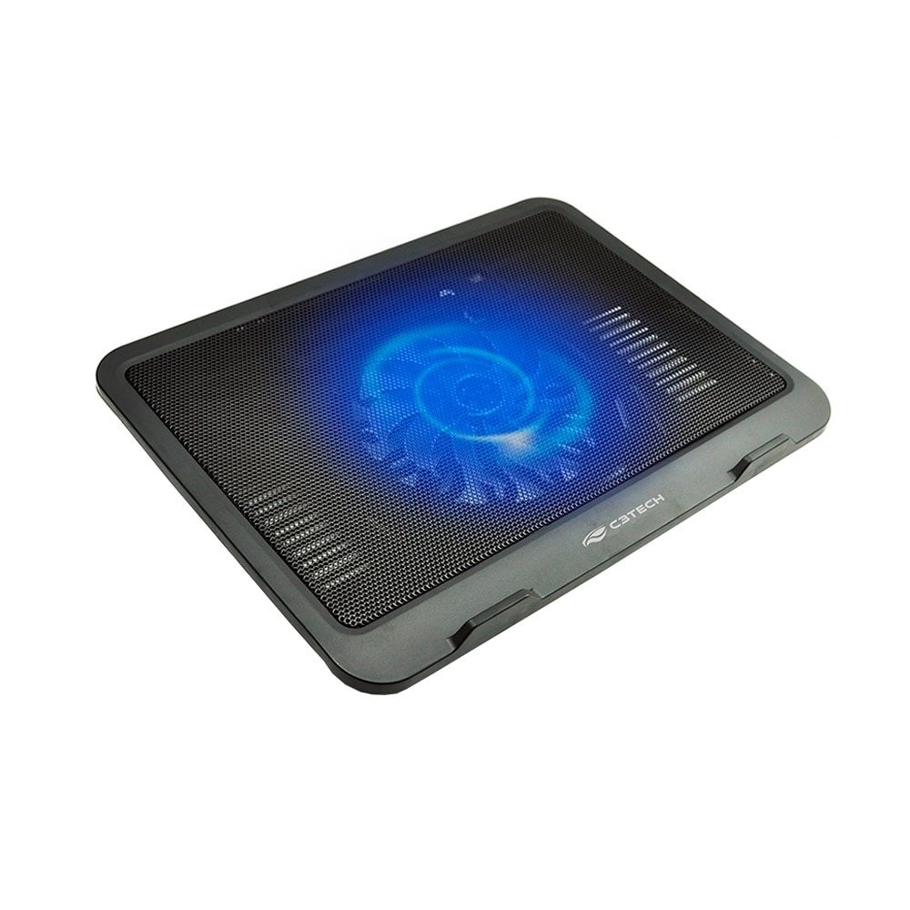 Base Refrigedora para Notebook C3TECH NBC-11BK 14",1 Cooler,USB