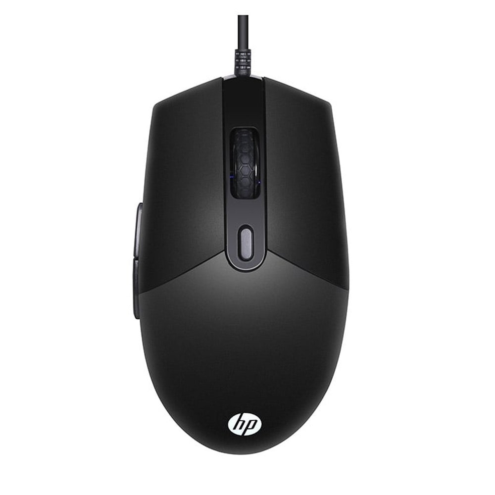 Mouse Óptico HP M260 6400DPI Gamer RGB 6 Botões Preto