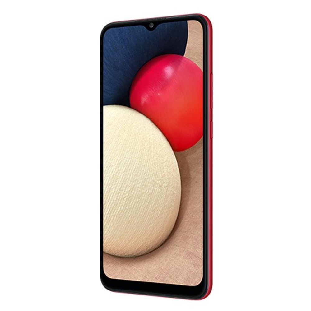 Smartphone Samsung Galaxy A02s Vermelho, Tela 6.5", 4G+Wi-Fi, And. 10, Câm. Tras. de 13+2+2, Frontal de 5MP, 3GB RAM, 32GB