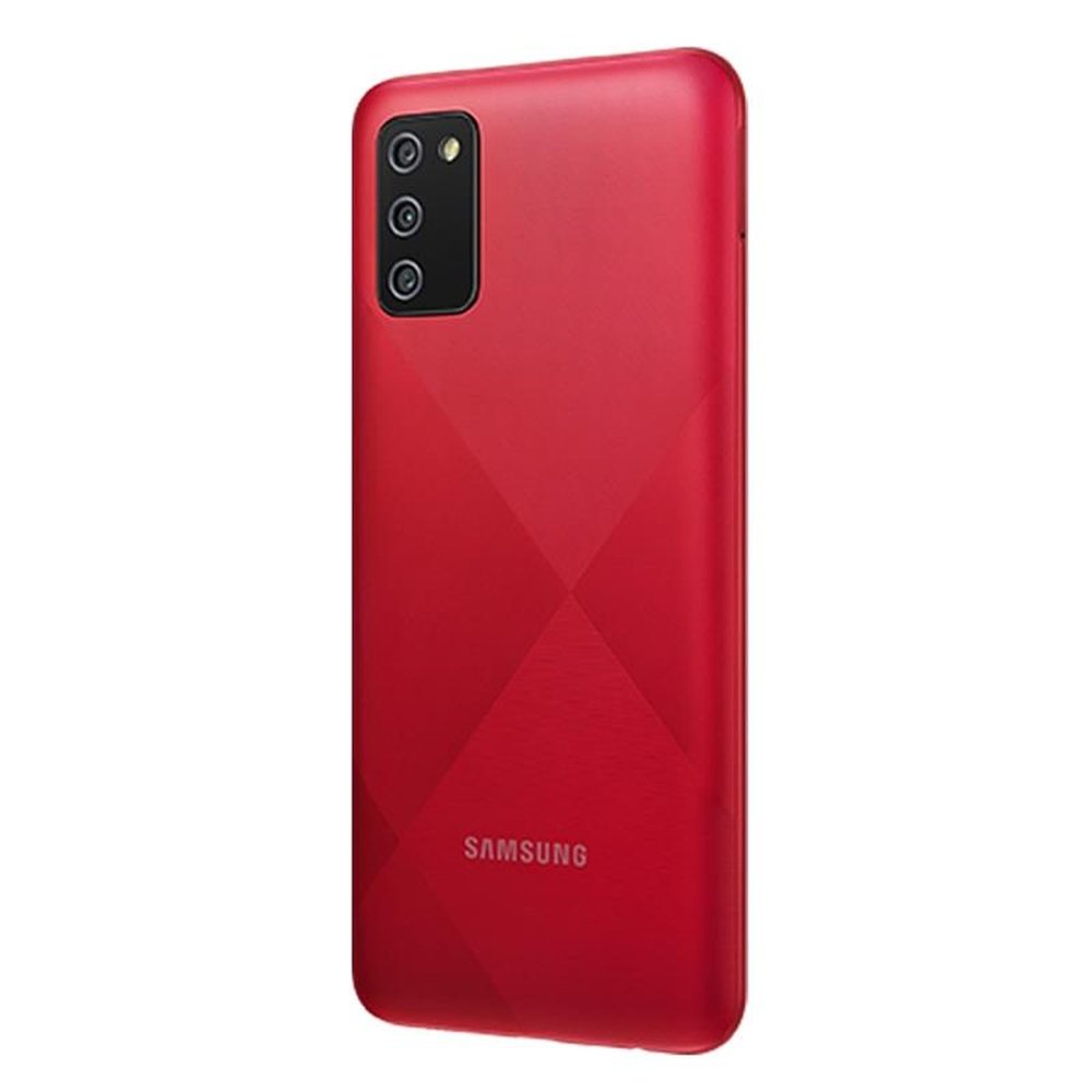 Smartphone Samsung Galaxy A02s Vermelho, Tela 6.5", 4G+Wi-Fi, And. 10, Câm. Tras. de 13+2+2, Frontal de 5MP, 3GB RAM, 32GB