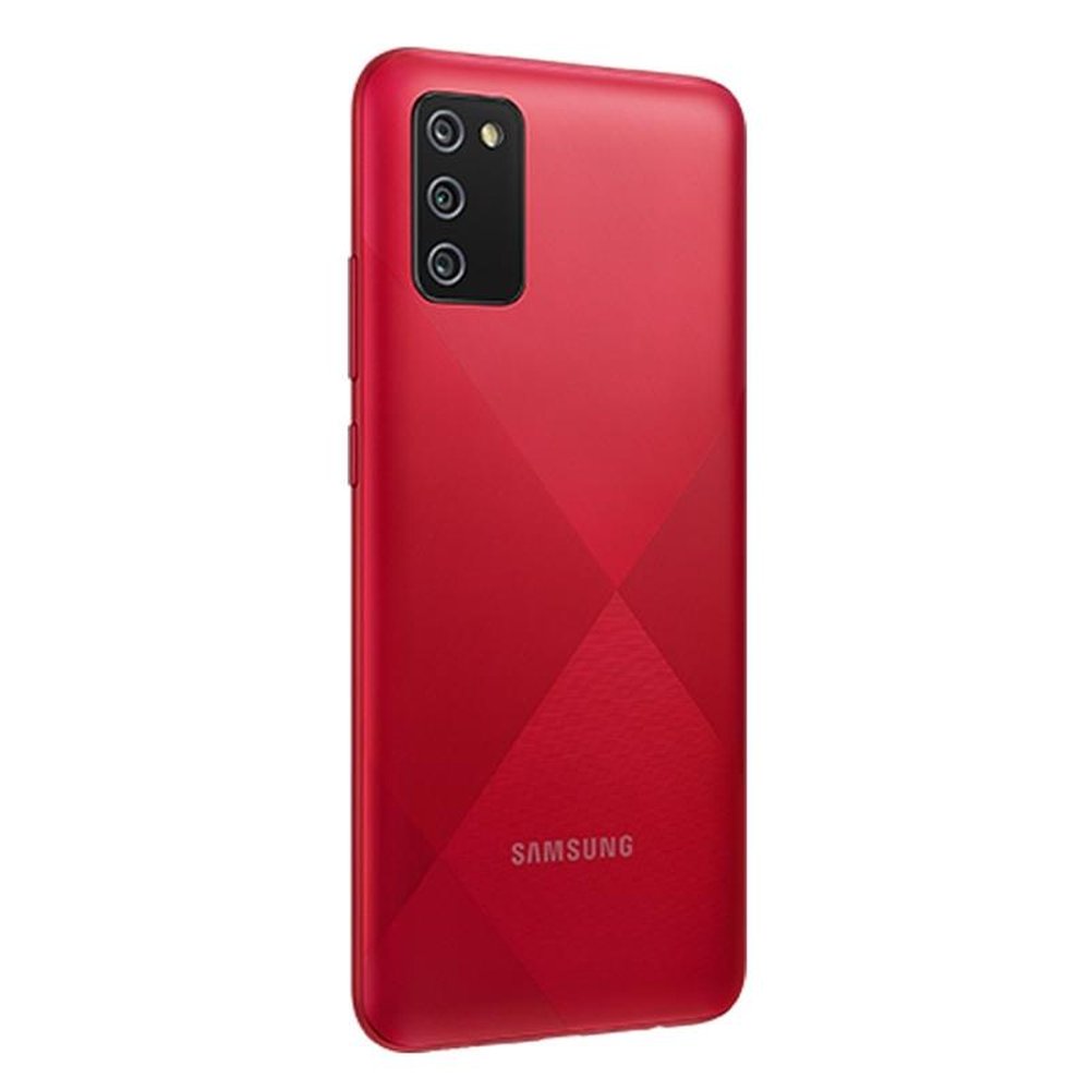 Smartphone Samsung Galaxy A02s Vermelho, Tela 6.5", 4G+Wi-Fi, And. 10, Câm. Tras. de 13+2+2, Frontal de 5MP, 3GB RAM, 32GB