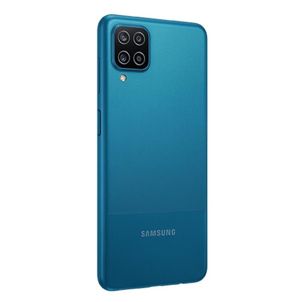 Smartphone Samsung Galaxy A12 Azul, Tela 6.5", 4G+Wi-Fi, And. 10, Câm. Tras. de 48+5+2+2MP, Frontal de 8MP, 4GB RAM, 64GB