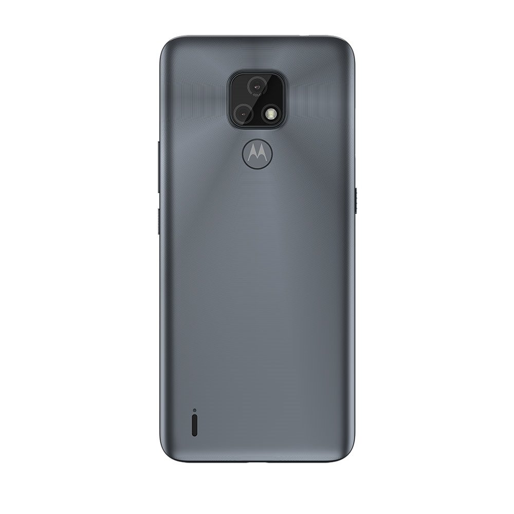 Smartphone Motorola Moto E7, Cinza Metálico, Tela 6.5", 4G+Wi-Fi, Android 10, Câm Traseira 48MP+2MP, Frontal 5MP, 64GB