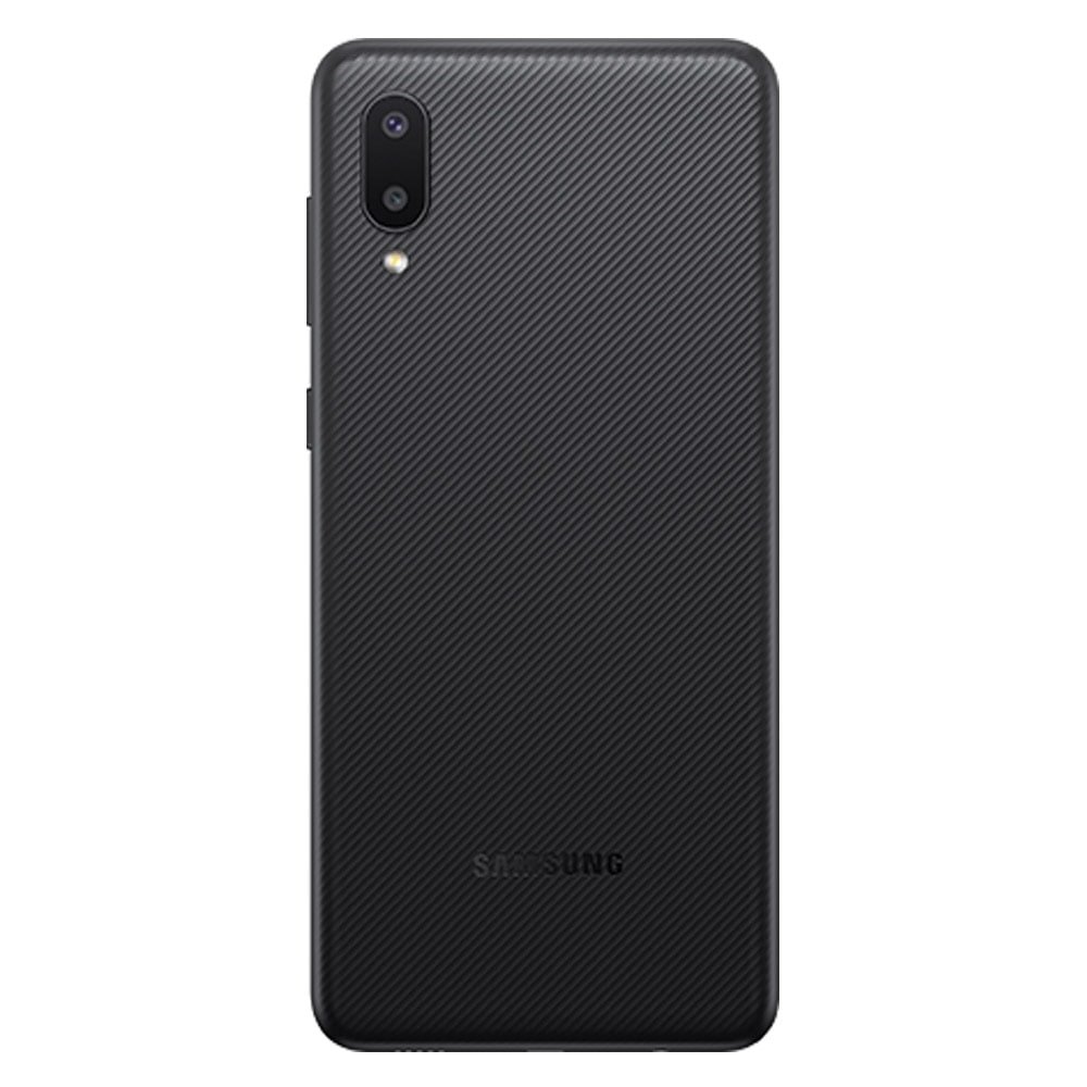Smartphone Samsung Galaxy A02, Preto, 6.5", 4G+Wi-fi, Android 10, Câmera 13+2MP, Frontal 5MP, 2GB RAM, 32GB