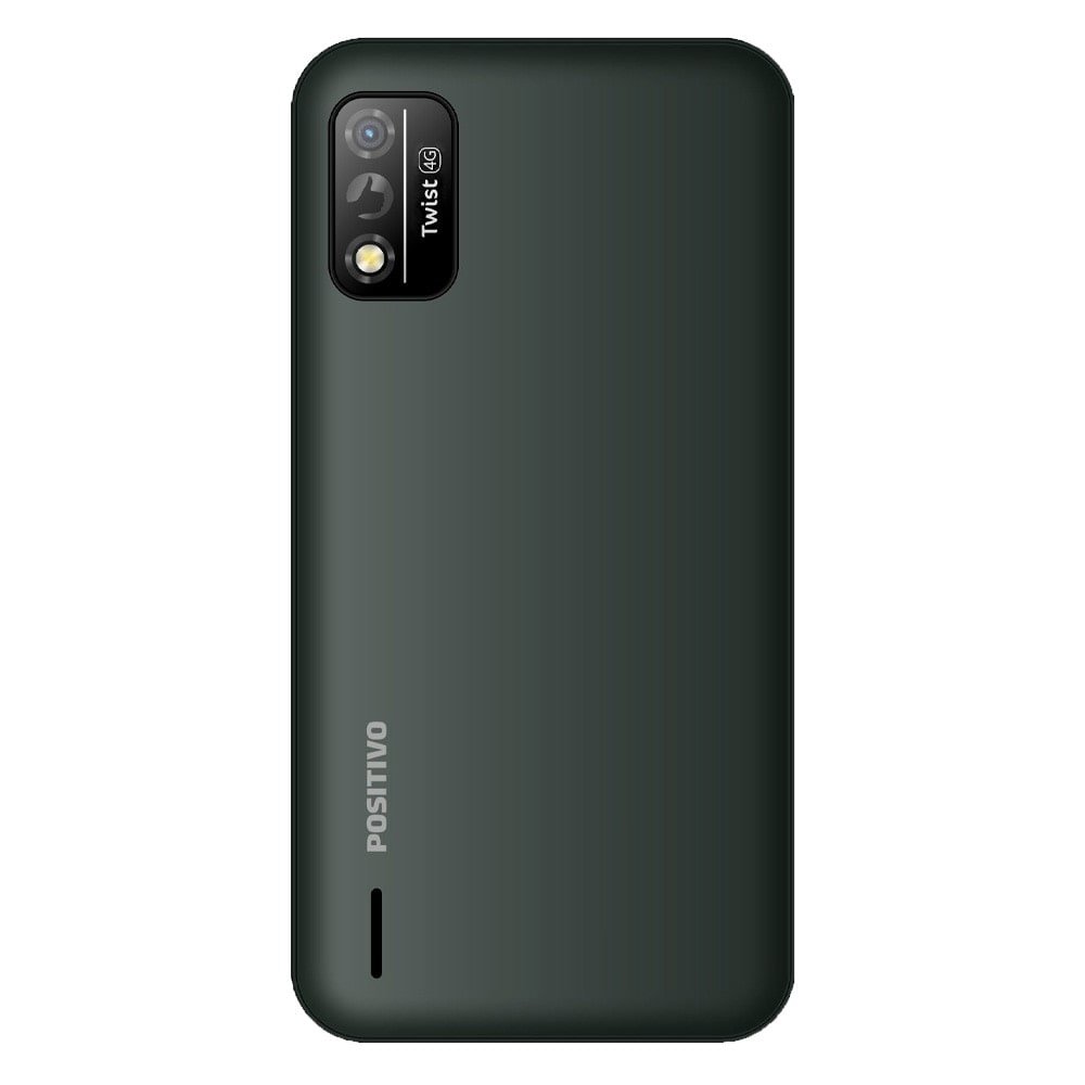 Smartphone Positivo Twist, Cinza, Tela de 5", 4G+Wi-Fi, Câm. Tras. de 8MP, Frontal de 5MP, 32GB