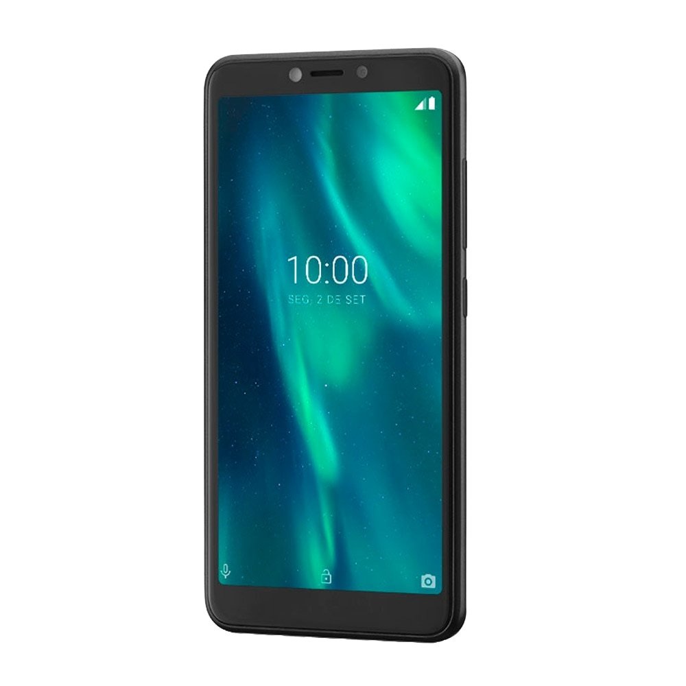 Smartphone Multilaser F P9130, Preto, Tela 5.5", 3G+ Wi-Fi, Android 9, Câm Traseira 5MP+5MP e Frontal, 32GB, 1GB RAM