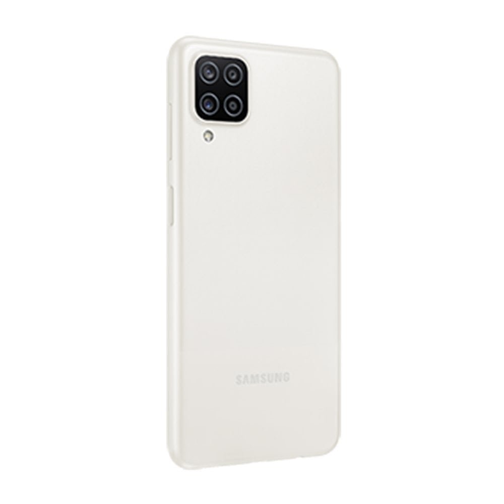 Smartphone Samsung Galaxy A12, Branco, Tela 6.5", 4G+Wi-Fi, Android 10, Câm Traseira 48+5+2+2MP, Frontal 8MP, 64GB