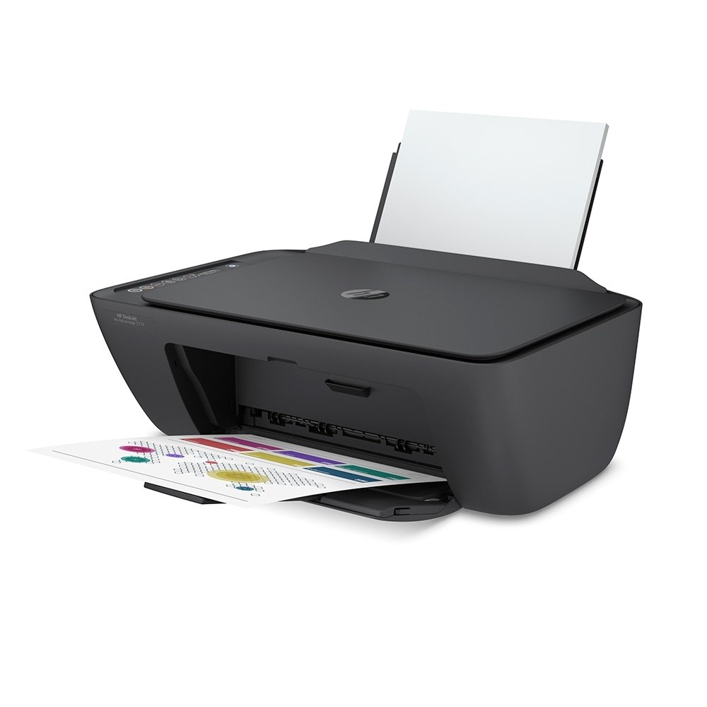 Multifuncional HP Deskjet Ink Advantage 2774 7FR22A - Jato de Tinta, Colorida, Wi-fi, Preto, Bivolt