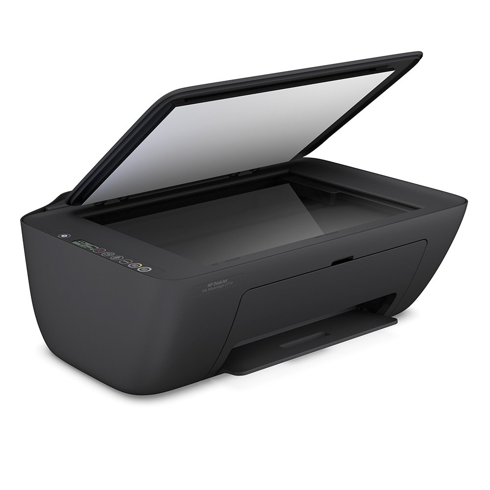 Multifuncional HP Deskjet Ink Advantage 2774 7FR22A - Jato de Tinta, Colorida, Wi-fi, Preto, Bivolt
