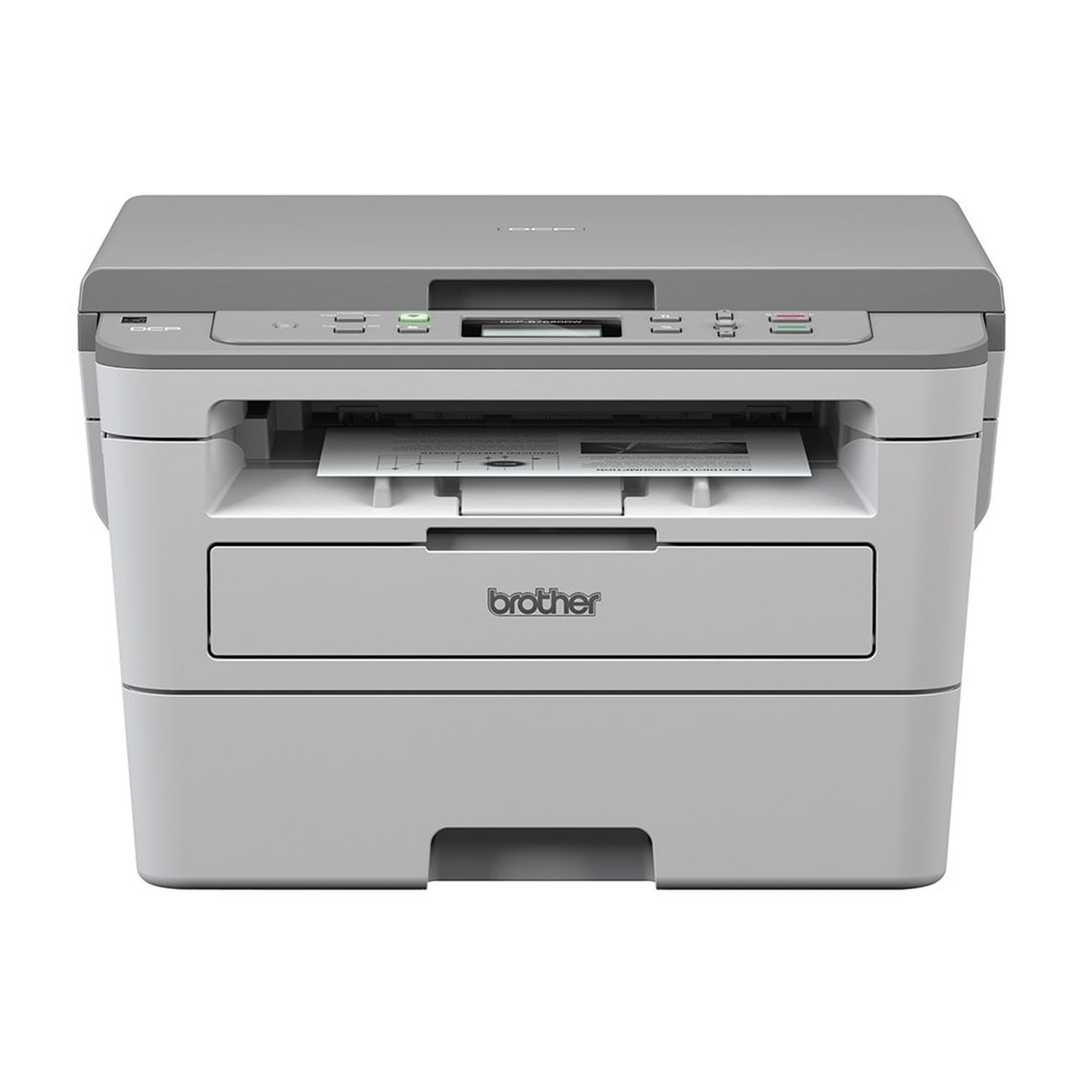 Multifuncional Brother DCPB7520DW Laser, Monocromática, Wi-Fi Direct, USB 2.0, Ethernet, Duplex, Cinza, 110V