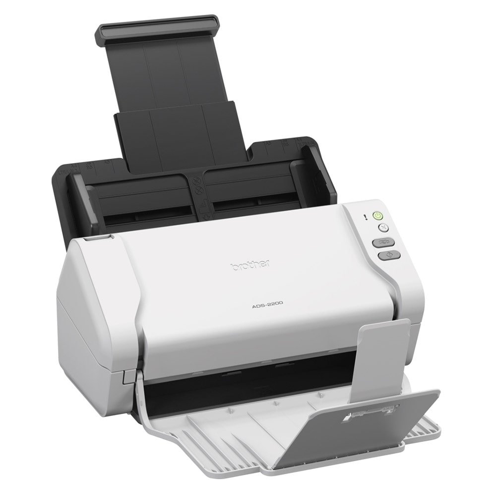 Scanner Brother ADS-2200 Duplex 35PPM, USB, ADF, 50 Páginas, Bivolt