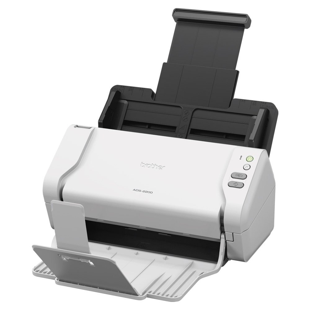 Scanner Brother ADS-2200 Duplex 35PPM, USB, ADF, 50 Páginas, Bivolt