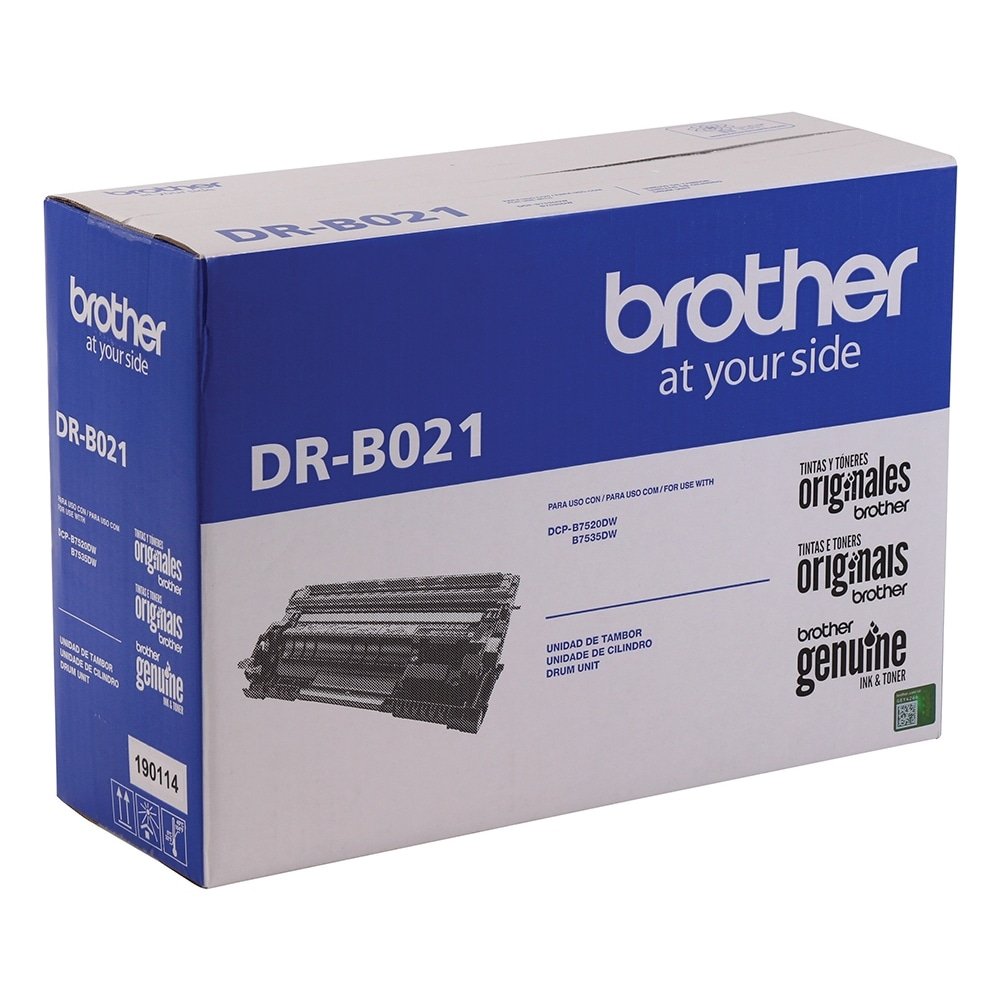 Cilindro para Impressora Brother DRB021 12.000 Páginas