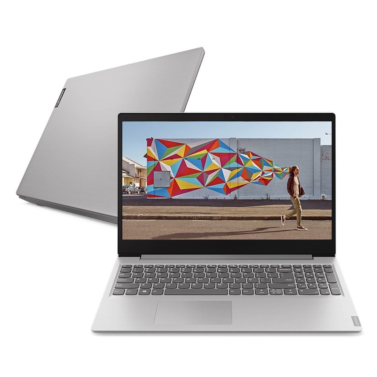 Notebook Lenovo IdeaPad S145, Tela 15.6", AMD Ryzen 5, HD 1TB, 12GB RAM, Linux, Prata