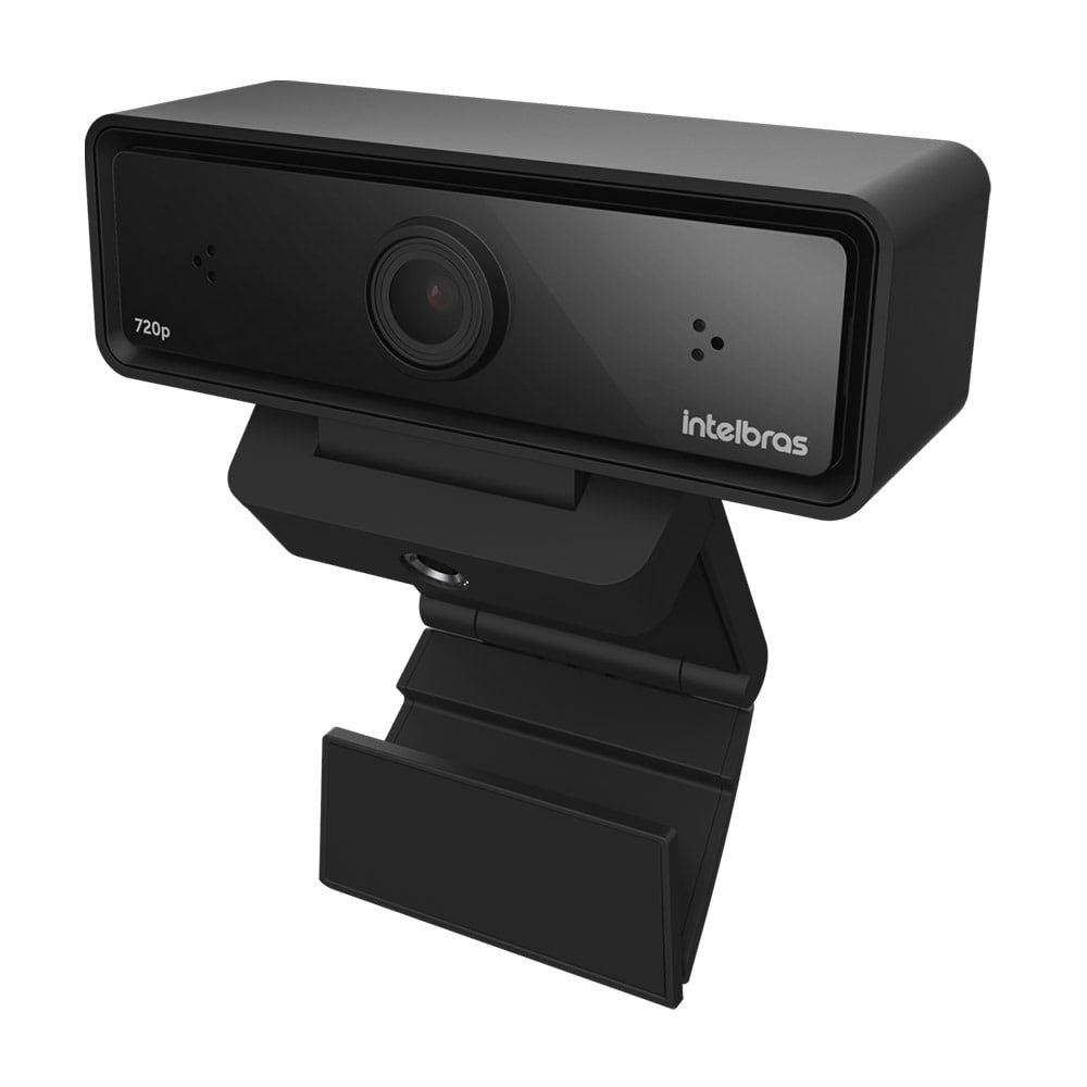 Webcam Intelbras CAM-720, Cabo USB, HD, Preto