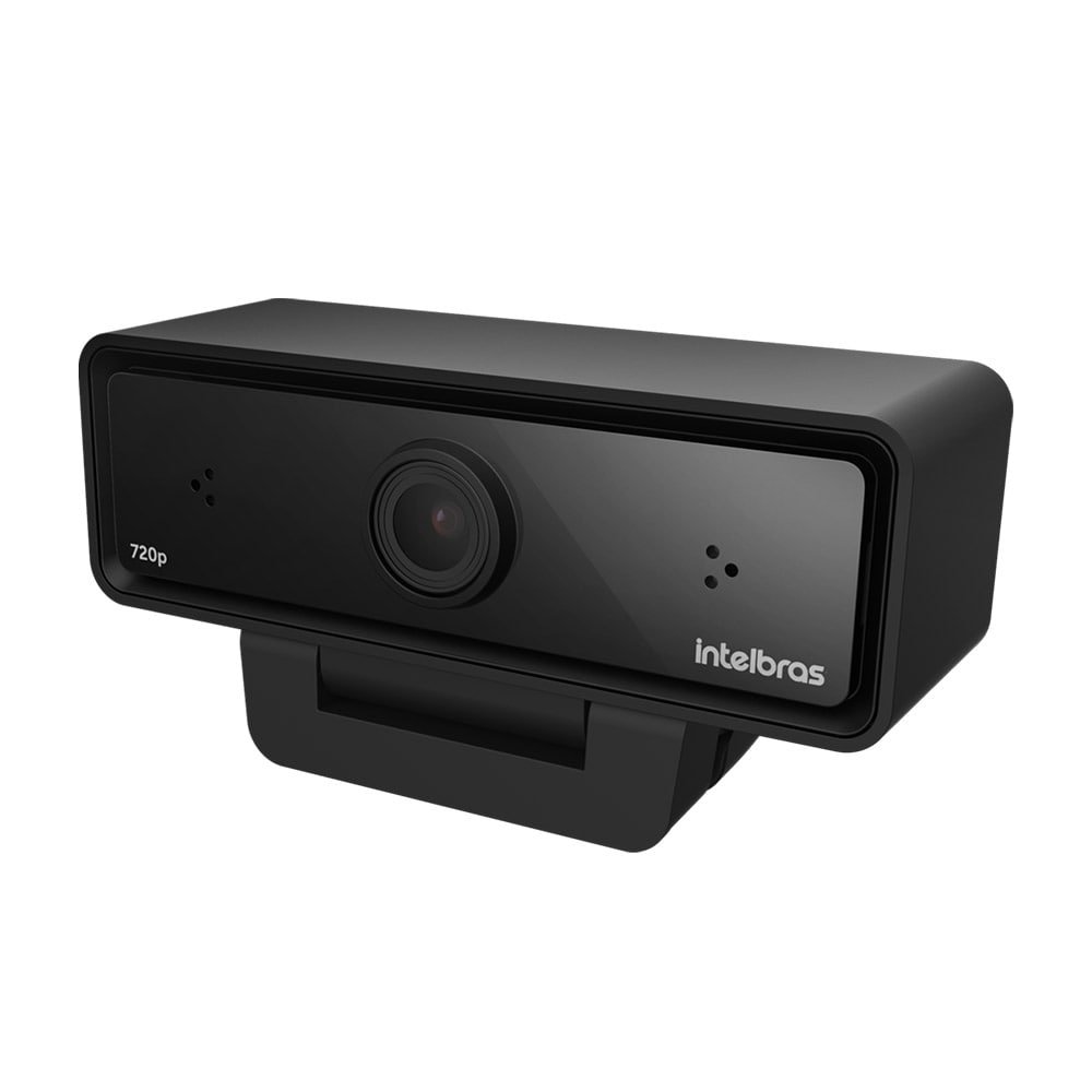 Webcam Intelbras CAM-720, Cabo USB, HD, Preto