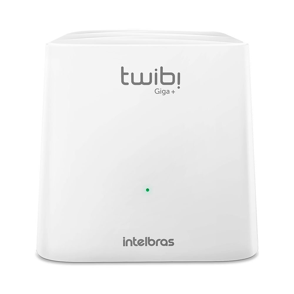 Kit Roteador Wireless Intelbras Mesh Twibi Giga+, AC1200, DualBand, 2 Portas Giga Ethernet, 2 Antenas