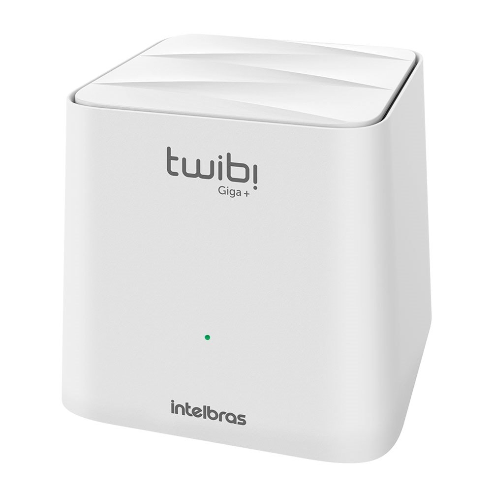 Kit Roteador Wireless Intelbras Mesh Twibi Giga+, AC1200, DualBand, 2 Portas Giga Ethernet, 2 Antenas