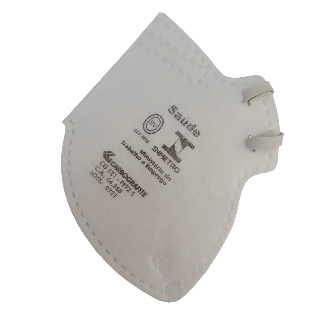 Máscara Respiratória Semifacial Carbografite CG521 PFF2