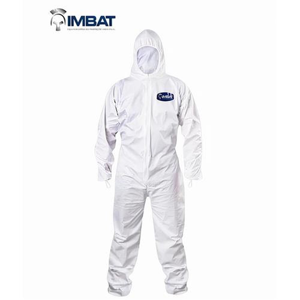 Macacão de Proteção Química Imbat Branco Grande