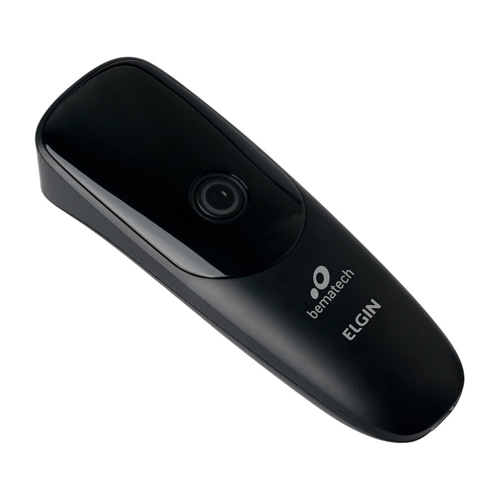 Leitor de Código de Barras Portátil Elgin BR-220, Bluetooth, Preto