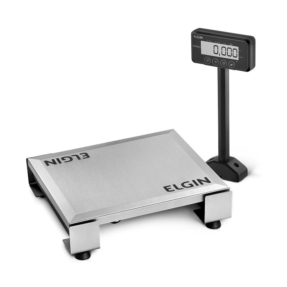Balança Eletrônica Elgin para Checkout DP30CK, 30Kg/5G, para Comércio, Bivolt