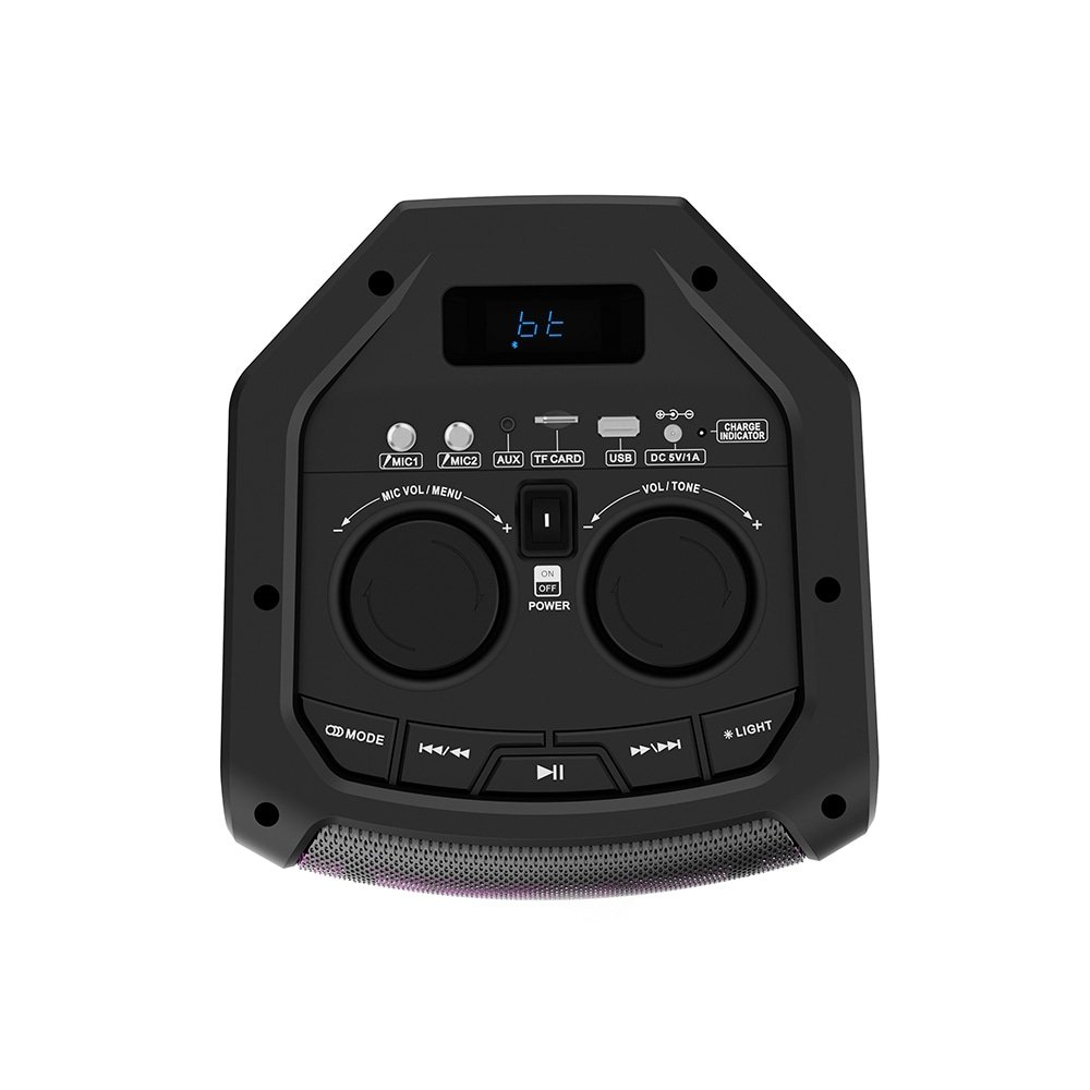 Caixa Amplificada Pulse SP504 - Pulsebox, Bateria de Até 4h, 6.5P, Bluetooth/SD/USB, 600W