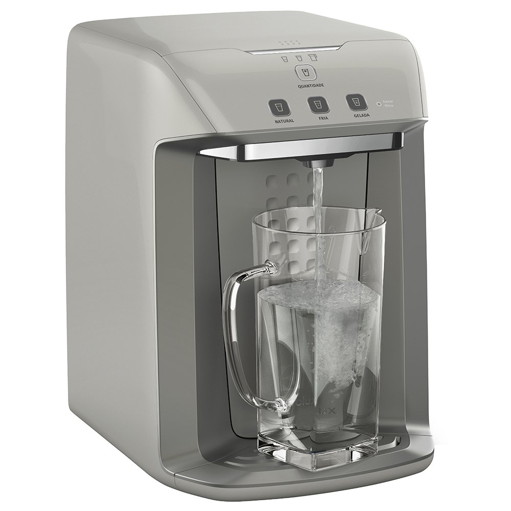 Purificador de Água de Mesa Electrolux PA26G - Acqua Clean Placa Eletrônica, Prata, Bivolt