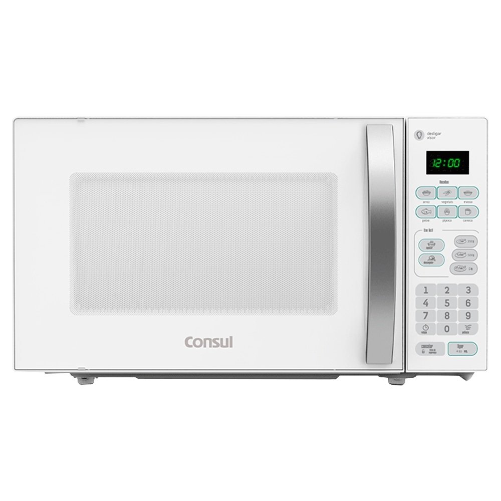 Micro-Ondas Consul 20 Litros CMA20BB - Função Descongelar Prático e Moderno, Branco, 220V