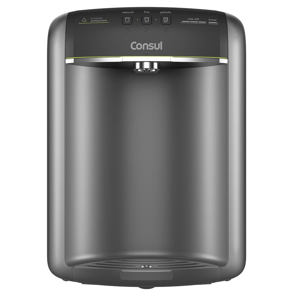Purificador de Água Consul CPB36 Bem Estar - com Compressor, Titanium, 110V