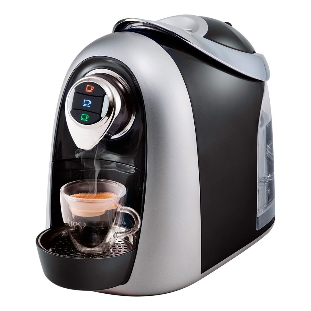 Cafeteira Espresso TRES 3 Corações Modo S04 | Sistema Cápsula Preto, 220V