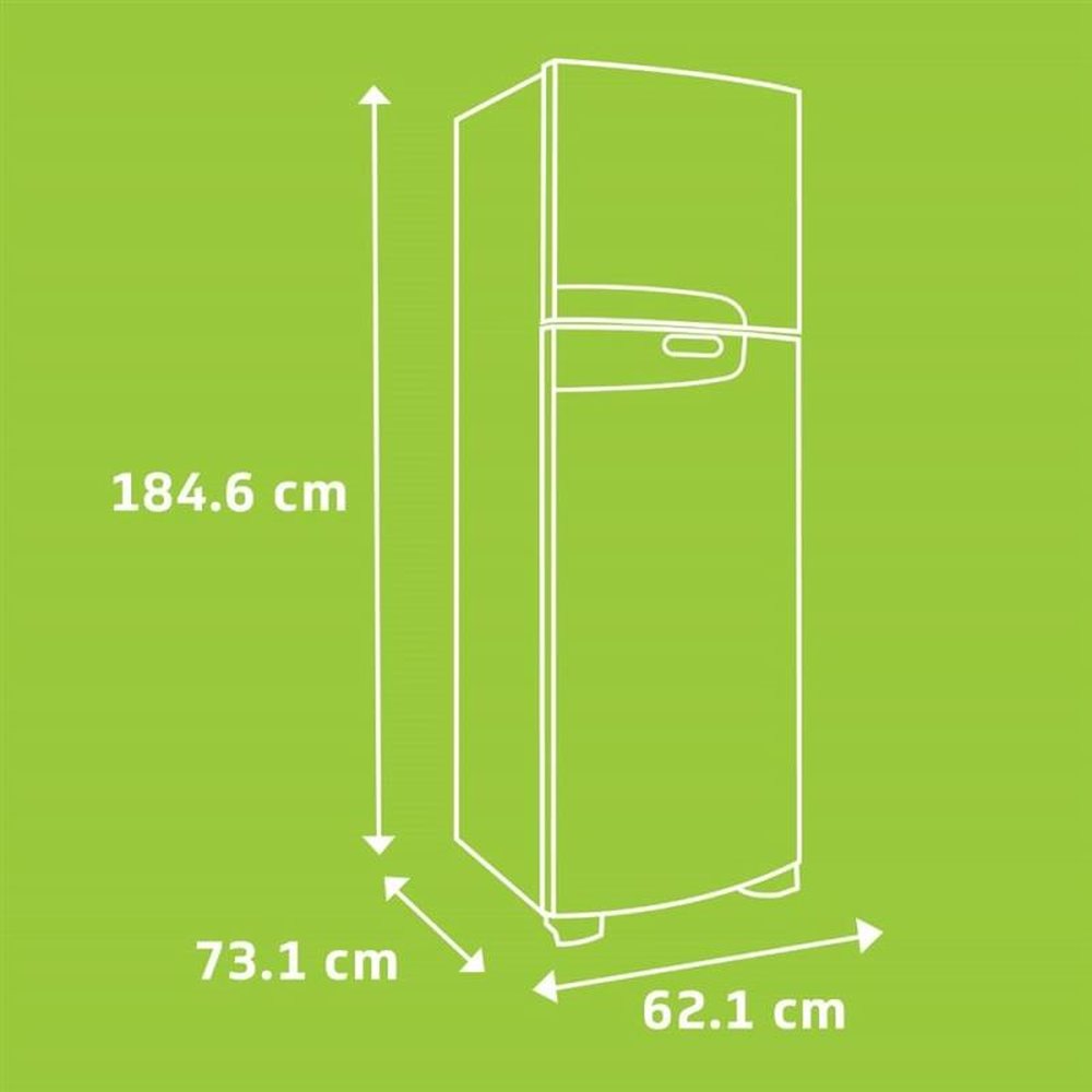 Geladeira/Refrigerador Consul Duplex 386L CRM43NB, Frost Free, Prateleiras com Altura Flex e Ajustáveis, Branco,  220V