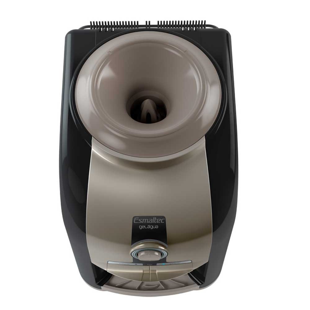 Bebedouro de Água de Mesa Esmaltec EGM30 Gelagua - com Compressor, Preto, 220V