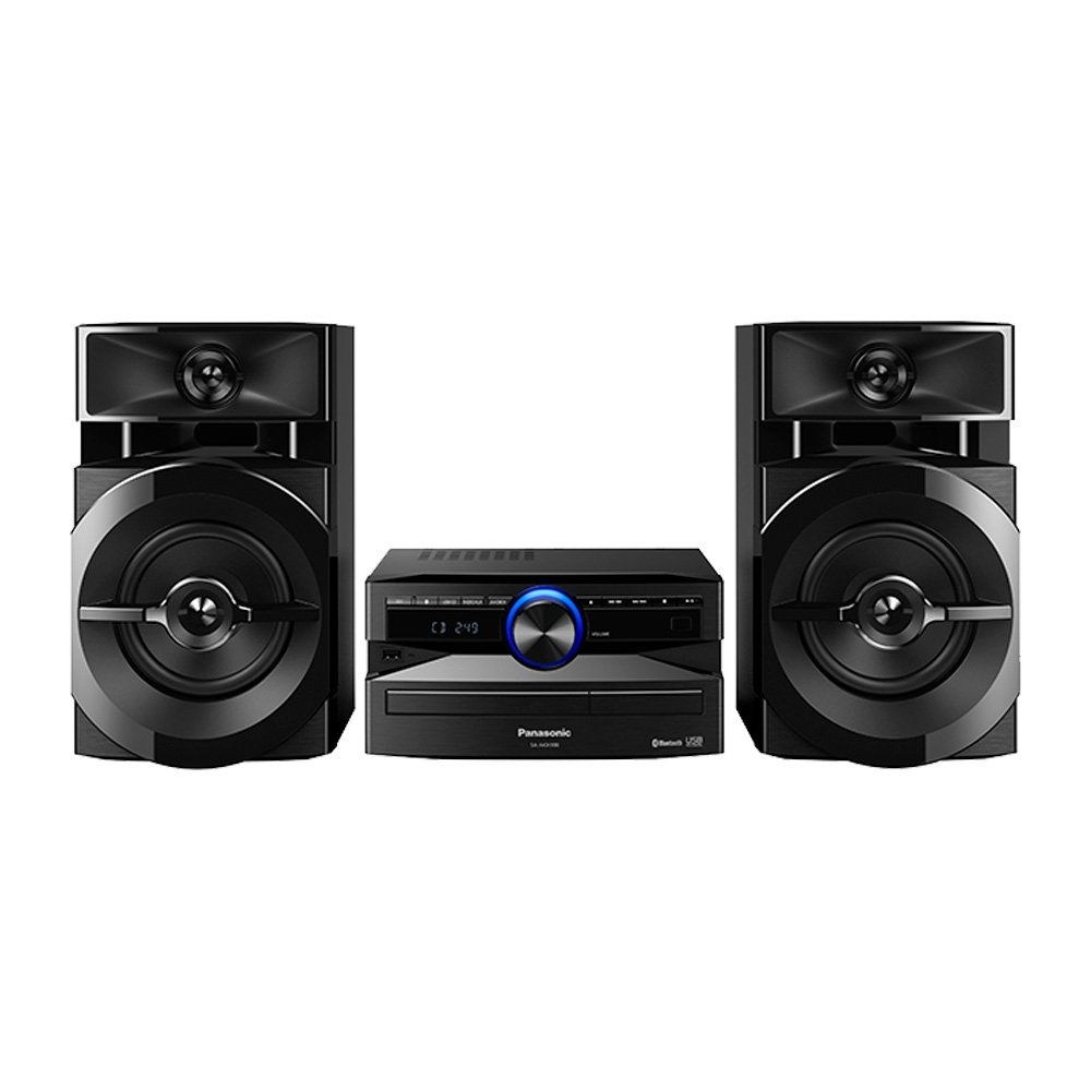 Mini System Panasonic SC-AKX100LBK USB, Bluetooth, Wireless Media, Max Juke, 250W RMS