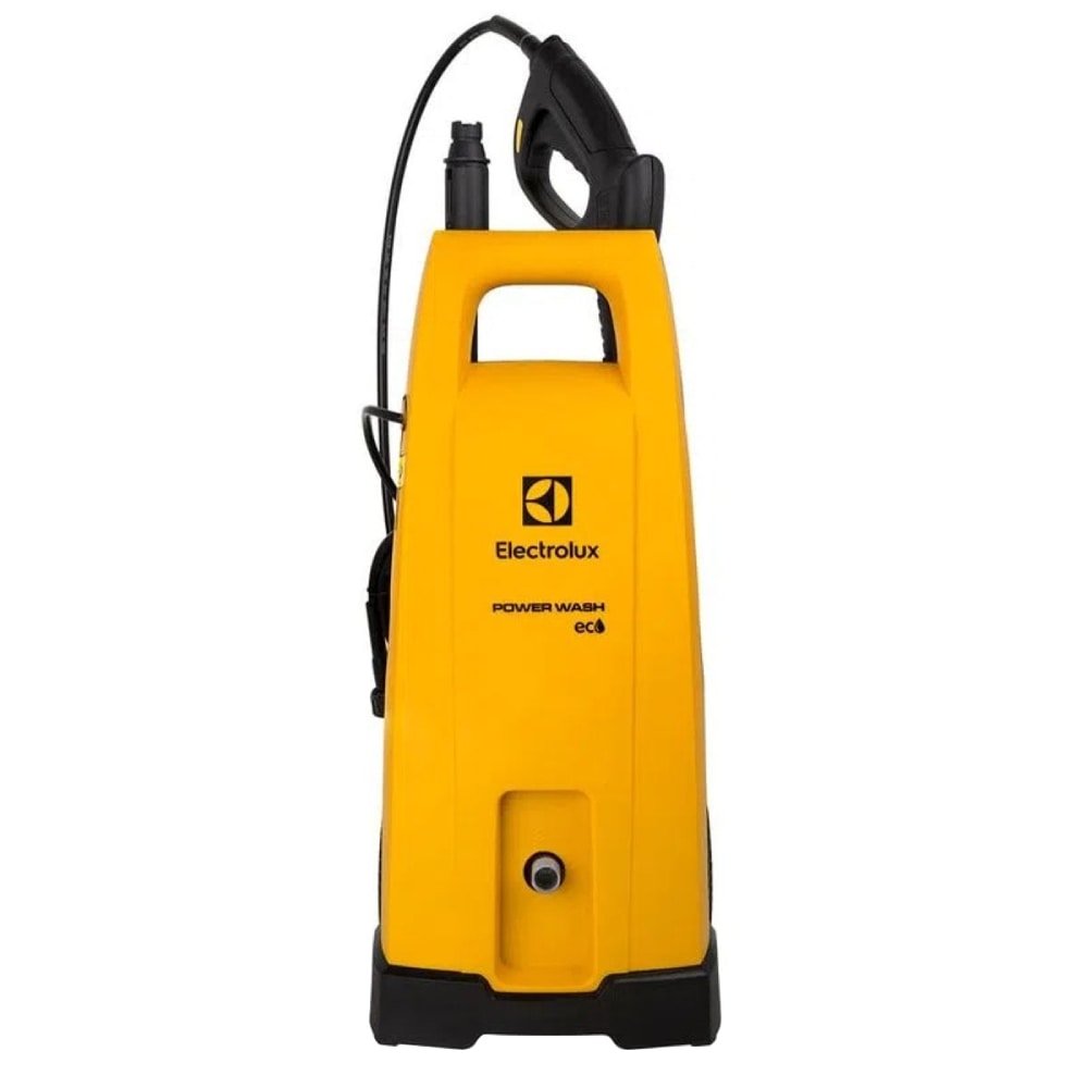 Lavadora de Alta Pressão Electrolux EWS30 Power Wash - 1800 PSI, 1450W, Econômica, Stop Total, Amarelo, 110V